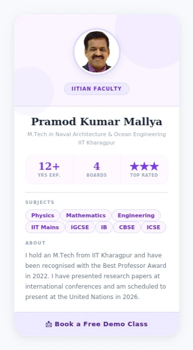 Teacher Profile