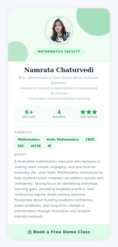 Teacher Profile