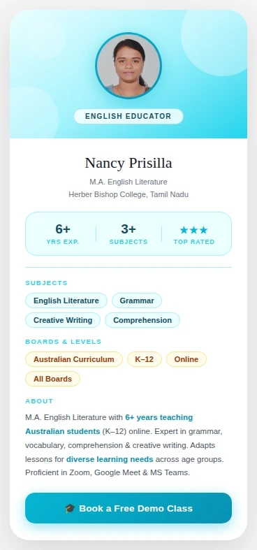 Teacher Profile