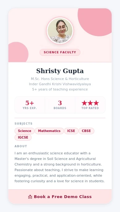 Teacher Profile